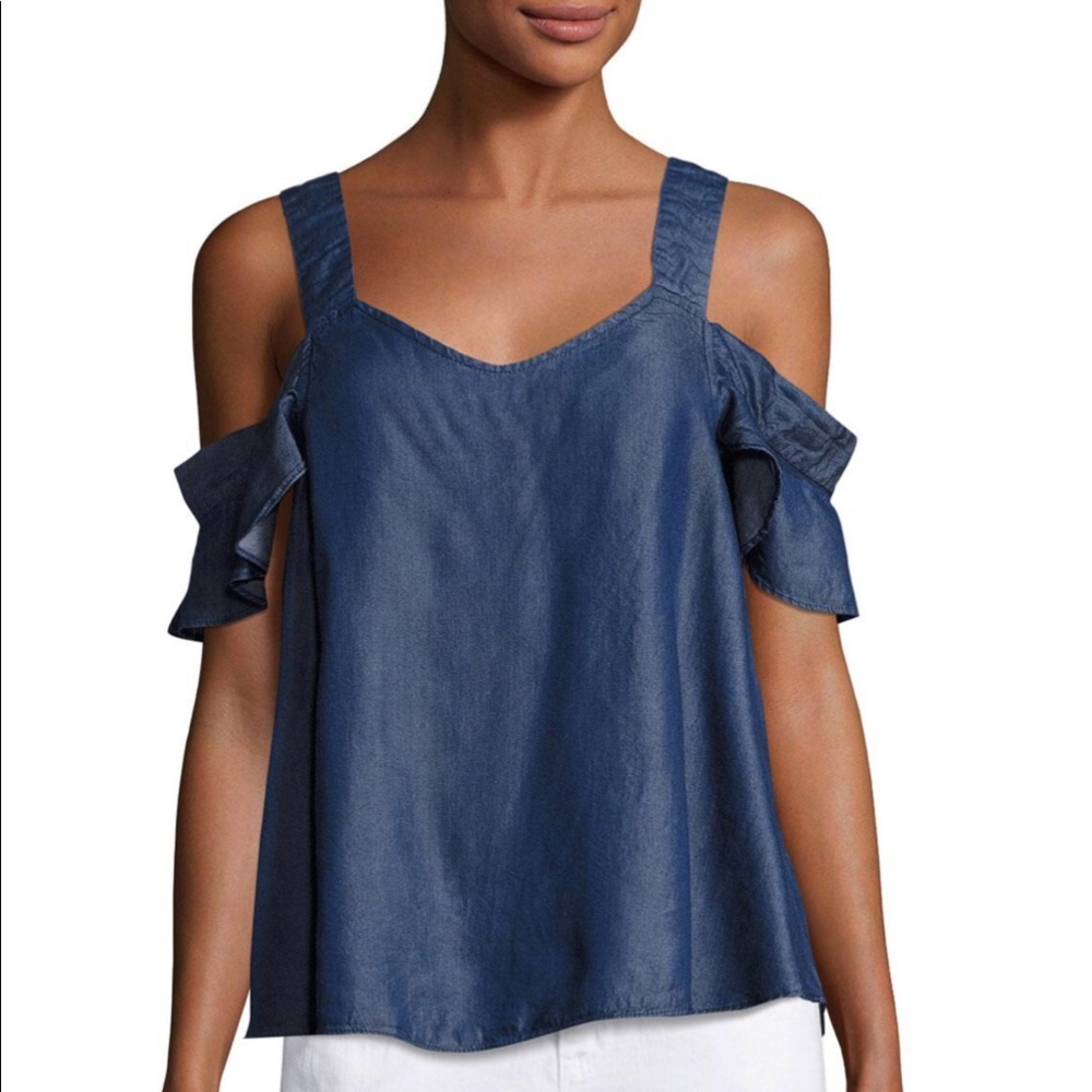 Cold shoulder top- SOLD